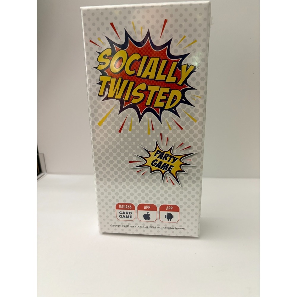 Socially Twisted Friends and Family Party Card Game Night New Badass Pack